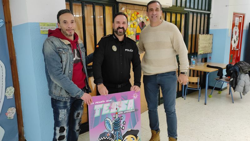 el poli manolo en el ceip tartessos